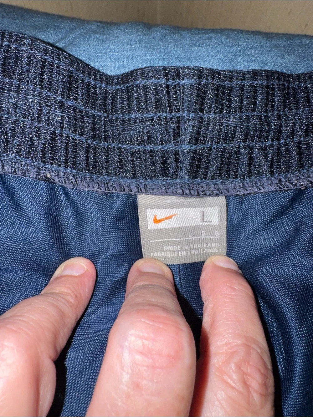 Nike Black Men's Athletic Mesh Shorts with Mini Swoosh